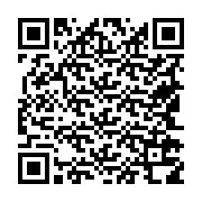 Código QR para número de telefone +19542718866