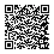 Codice QR per il numero di telefono +19542761922