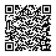 QR-koodi puhelinnumerolle +19542763140