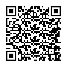 Código QR para número de teléfono +19542765866