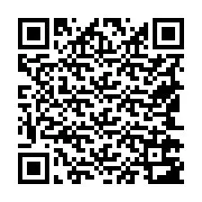 Código QR para número de telefone +19542783886