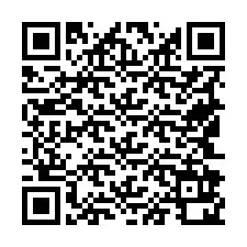 QR kód a telefonszámhoz +19542920466