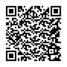 Codice QR per il numero di telefono +19542922353
