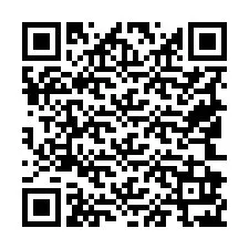 Código QR para número de teléfono +19542927009