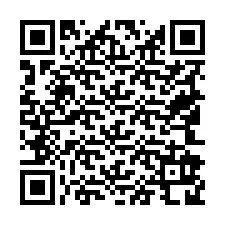 Código QR para número de telefone +19542928809