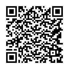 QR-koodi puhelinnumerolle +19542929261