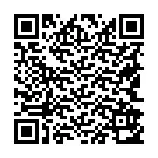Codice QR per il numero di telefono +19542952922