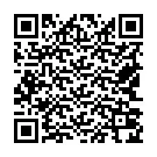 QR-koodi puhelinnumerolle +19543024237