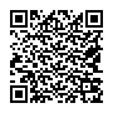 QR Code pour le numéro de téléphone +19543025433