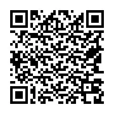 Código QR para número de telefone +19543028083