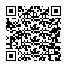 QR-koodi puhelinnumerolle +19543028752