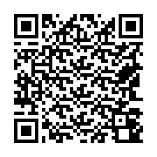 QR-koodi puhelinnumerolle +19543040157