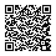 Código QR para número de telefone +19543040190