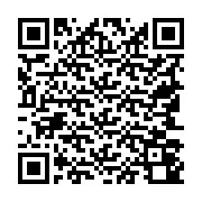 Código QR para número de teléfono +19543040388