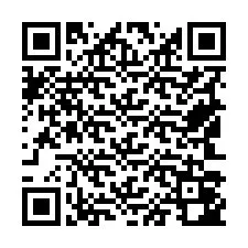 QR-код для номера телефона +19543042217