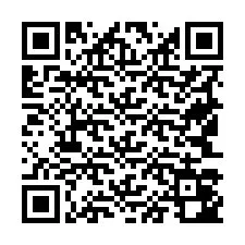 Código QR para número de teléfono +19543042432