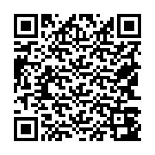 QR Code pour le numéro de téléphone +19543043873