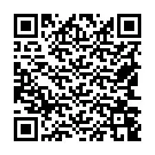 QR-koodi puhelinnumerolle +19543049787