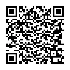 QR-koodi puhelinnumerolle +19543220578