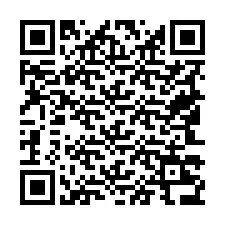 Código QR para número de telefone +19543236449