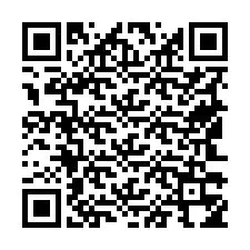 Código QR para número de teléfono +19543354256