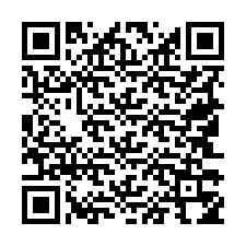 QR-koodi puhelinnumerolle +19543354278