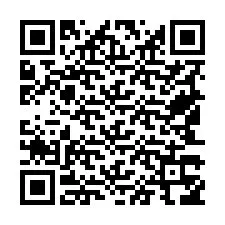 Codice QR per il numero di telefono +19543356893