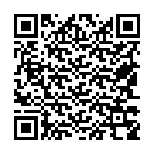 Código QR para número de telefone +19543358473