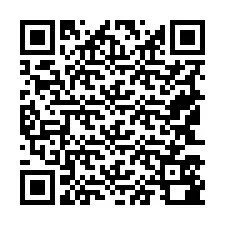 QR-koodi puhelinnumerolle +19543580175