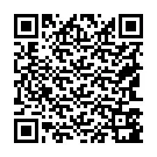 QR-koodi puhelinnumerolle +19543581051