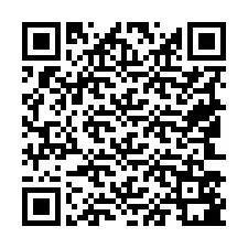 Kode QR untuk nomor Telepon +19543581249