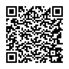 QR-koodi puhelinnumerolle +19543581950