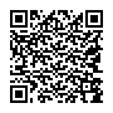 Código QR para número de teléfono +19543584238