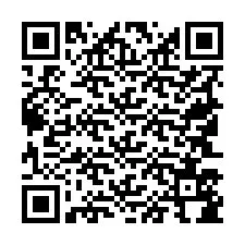 QR Code pour le numéro de téléphone +19543584578