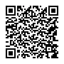 Código QR para número de telefone +19543586655