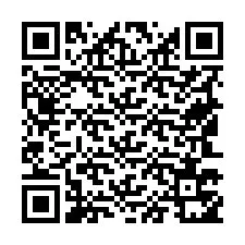 QR-koodi puhelinnumerolle +19543751556