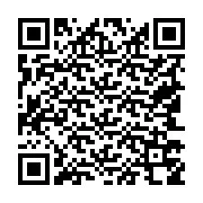 QR-koodi puhelinnumerolle +19543758289