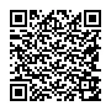 Código QR para número de teléfono +19543952392