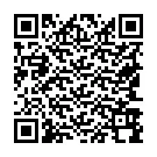 QR-kod för telefonnummer +19543998986