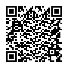 QR kód a telefonszámhoz +19544058163