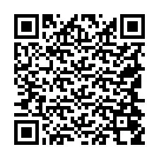 Código QR para número de teléfono +19544058164