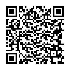 QR-koodi puhelinnumerolle +19544178522