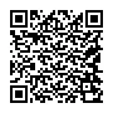 Código QR para número de teléfono +19544270531