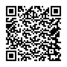 Código QR para número de teléfono +19544271237