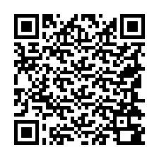 QR-код для номера телефона +19544380954