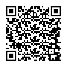 Código QR para número de telefone +19544381026