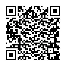 QR kód a telefonszámhoz +19544381506