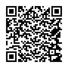 Código QR para número de telefone +19544383127