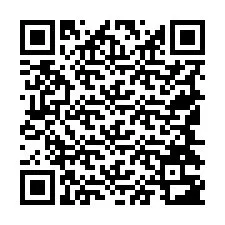 Código QR para número de telefone +19544383764