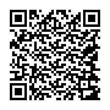 QR kód a telefonszámhoz +19544383839